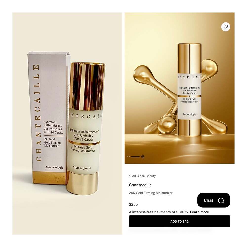 Chantecaille 24 Karat Gold Firming Moisturizer. NIB! MSRP $355!